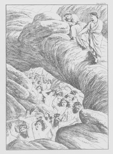 A Divina Comédia de Dante, Inferno (Inferno), Placa XXXI (litografia)