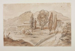 Paisagem montanhosa de Bertel Thorvaldsen
