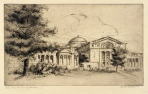 Edifício das Belas Artes, Chicago (Fachada, Oeste) de Bertha E. Jaques