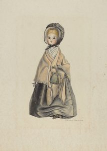 Boneca Quaker de Bertha Semple
