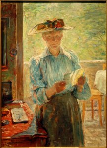 Retrato da pianista sueca Hanna Lucia Bauck