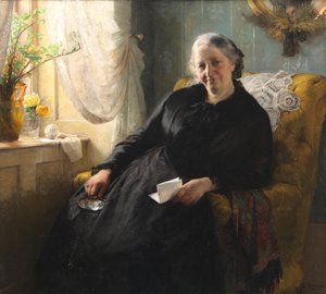 Retrato de Cecilie Trier, née Melchior