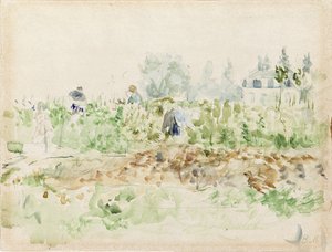 Nas vinhas de Berthe Morisot