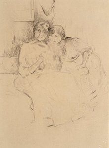 Lição de desenho de Berthe Morisot