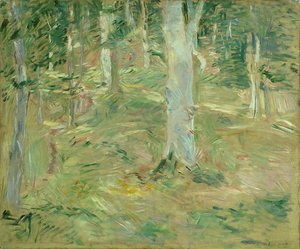 Floresta de Compiègne, 1885. de Berthe Morisot