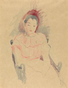 Garota Sentada de Berthe Morisot