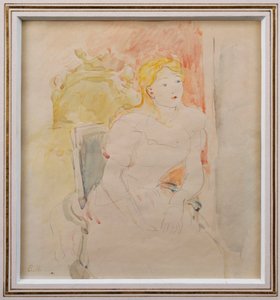 Julie Seated de Berthe Morisot