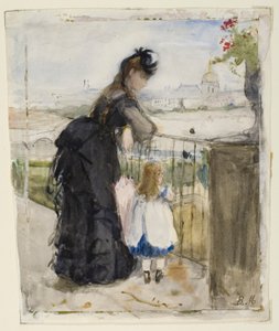 Na varanda de Berthe Morisot