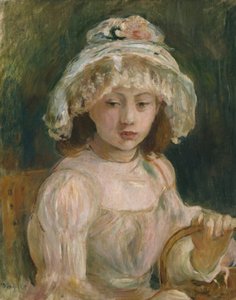 Moça com Chapéu de Berthe Morisot