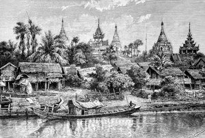 Yenan Gyong, Mianmar, 1895.