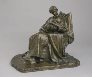 Uma jovem mãe de Bessie Potter Vonnoh