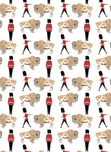 Buffalo Soldier, 2015 (ilustração, digital) de Beth Travers