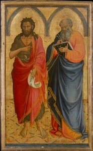 Heilige Johannes der Täufer und Matthäus