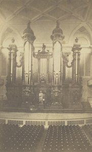 Grande Órgão, no Music Hall, Boston, Mass, ca.1900s. de Bierstadt Brothers