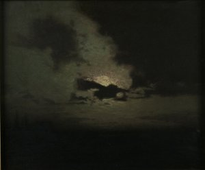 A lua escondida, c.1907