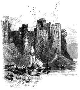 Castelo de Pembroke, década de 1930.