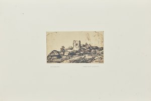 [Paisagem com uma torre quadrada]. de Bisson Frères
