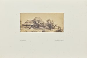 [Pomar com celeiro]. de Bisson Frères