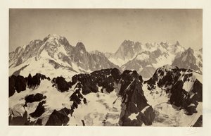 [Vista dos Alpes]. de Bisson Frères