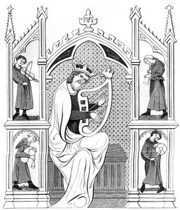 Concerto de música, século XIII de 1849. de Bisson and Cottard