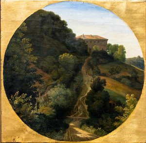 Villa Madame em Roma de Blaise-Alexandre Desgoffe