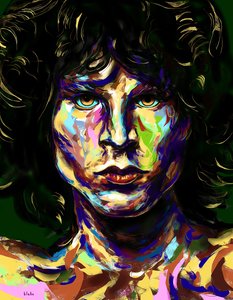 Sr. Mojo Risin, c.2022 (Arte digital) de Blake Munch