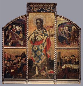 Retábulo de São João Batista, c.1440 (têmpera no painel)