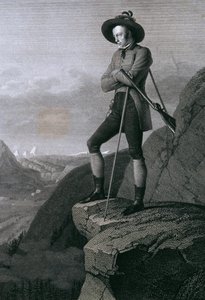 Archduke Johann como caçador de camurças de Blasius Höfel
