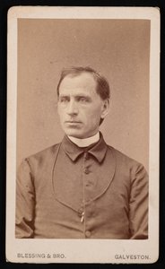 Retrato do Rev. Joseph Celestine Carrier 1833-1904, Antes de 1876. de Blessing and Bro