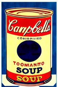 Lata de sopa com design arrojado de Bo Anderson