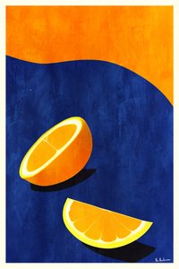 Fatias de laranja fresca de Bo Anderson