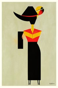 Figura da moda contemporânea de Bo Anderson
