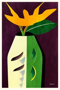 Natureza morta com flores modernas de Bo Anderson