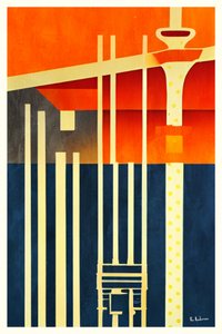Estrutura geométrica moderna de Bo Anderson