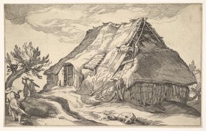 Paisagem com fazenda, 1613. de Boetius Adams Bolswert