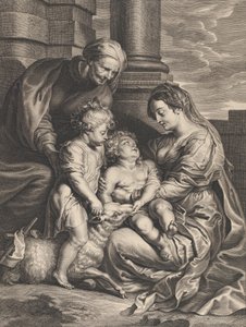 A Virgem e o Menino Jesus com Santa Ana e São João Batista, ca. 1640-59..
