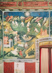 O mês de julho, c.1400 de Bohemian School