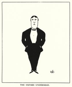 Oxford Quips: O Graduação Oxford (litho) de Bohun Lynch