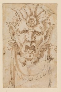 Máscara grotesca, século XVII