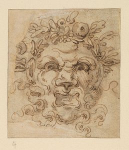 Máscara grotesca, século XVII