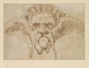 Máscara grotesca, século XVII