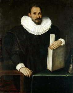 Retrato de um cavalheiro, dito ser Filippo Massini (1559-1617) c.1690 (óleo sobre tela)