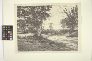 Hurley Road (tinta sobre papel)