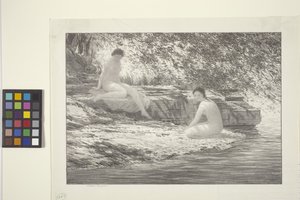 Lake Ladies (tinta sobre papel)