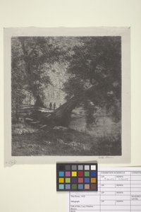 O piquenique (tinta sobre papel) de Bolton Coit Brown