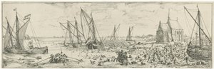 Falha no ataque a Fort Kallo, 1638 de Bonaventura Peeters (I)