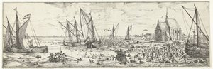 Falha no ataque a Fort Kallo, 1638 de Bonaventura Peeters (I)