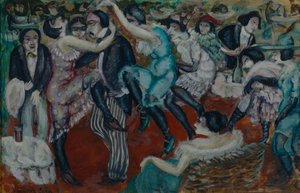 Cantando café, 1913 de Boris Dmitrievich Grigoriev