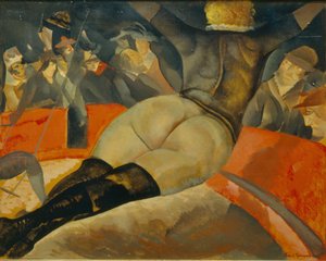 No circo, c. 1908 de Boris Dmitrievich Grigoriev
