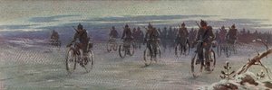 Tropas alemãs de bicicleta na Finlândia, Guerra Civil Finlandesa